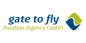 gate to fly Aviation Agency GmbH Logo