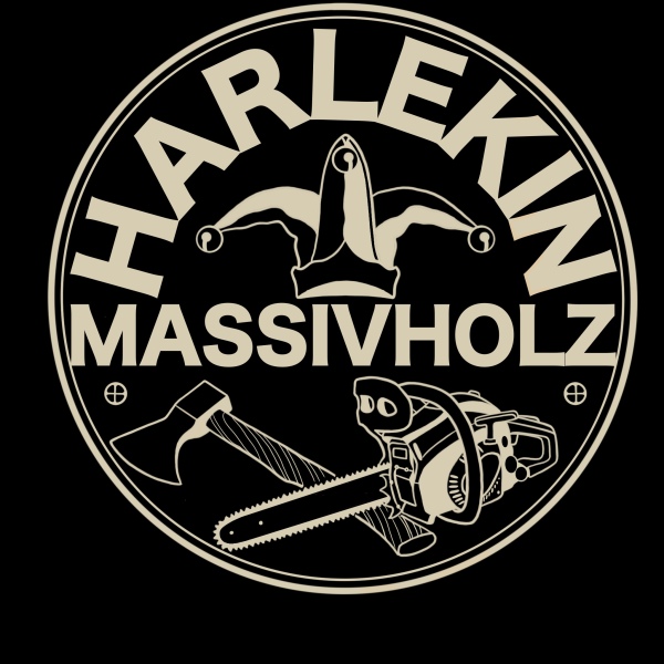 Harlekin Massivholz Logo