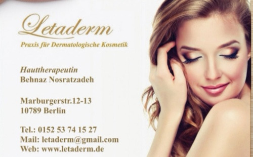 Letaderm Praxis für Ästhetik & Dermatologische kosmetik Logo