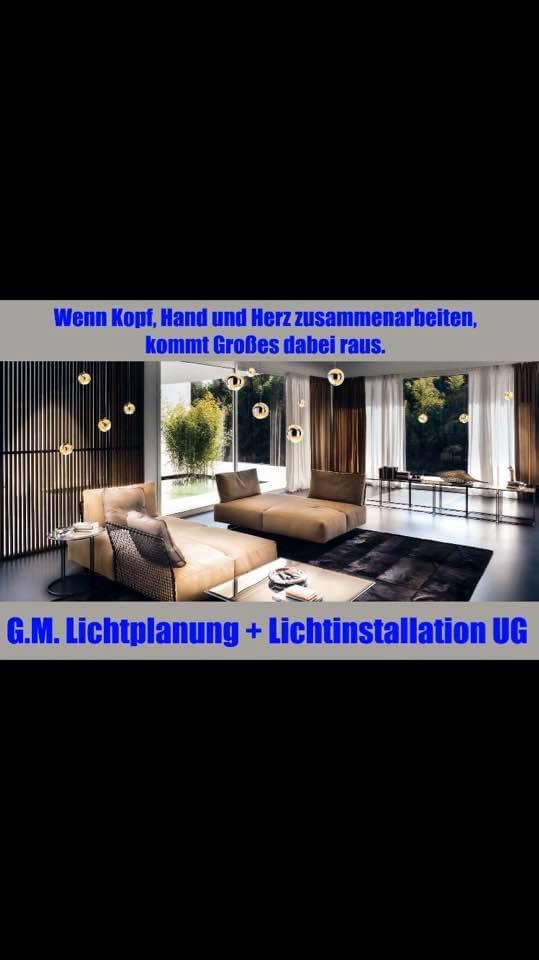 G.M.Lichtplanung und Lichtinstallation Logo