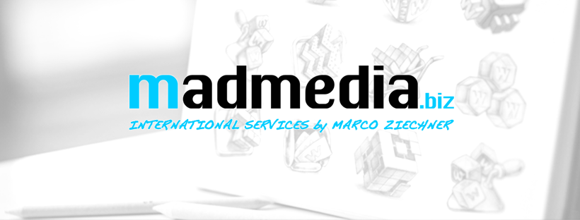 Marco Ziechner (madmedia.biz & marsheproductions) Logo