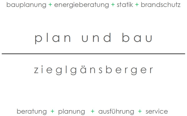 Plan und Bau Zieglgänsberger GmbH Logo