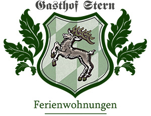 Ferienwohnungen im Gasthof Stern Logo