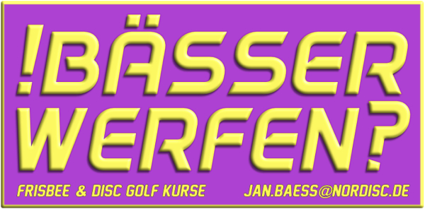 Disc Golf & Frisbeesport Events, Anlagenbau Logo