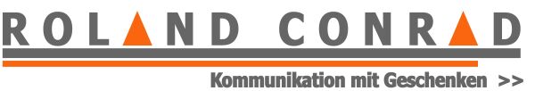 Kommunikation mit Geschenken - Roland Conrad Logo