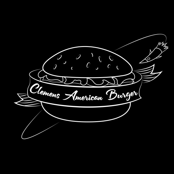 Clemens American Burger Logo