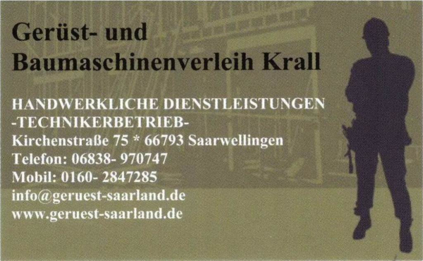 Gerüst- und Baumaschinenverleih Krall Logo