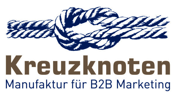 Kreuzknoten | Manufaktur für B2B Marketing Logo
