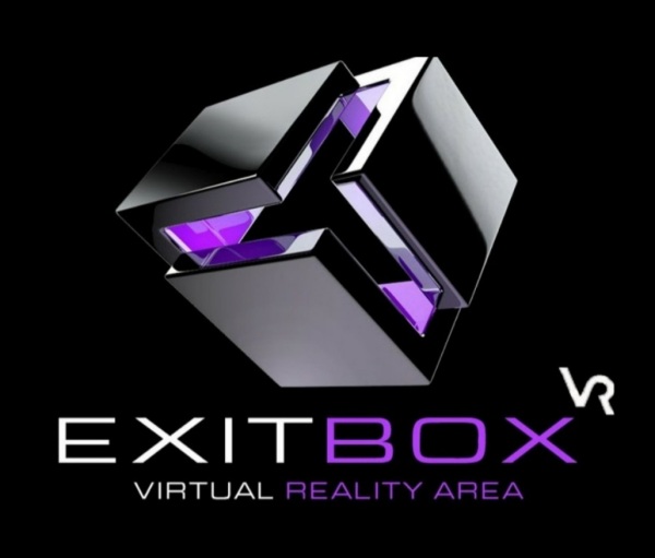 Exit Box Vr / Virtual Reality Entertainment Logo