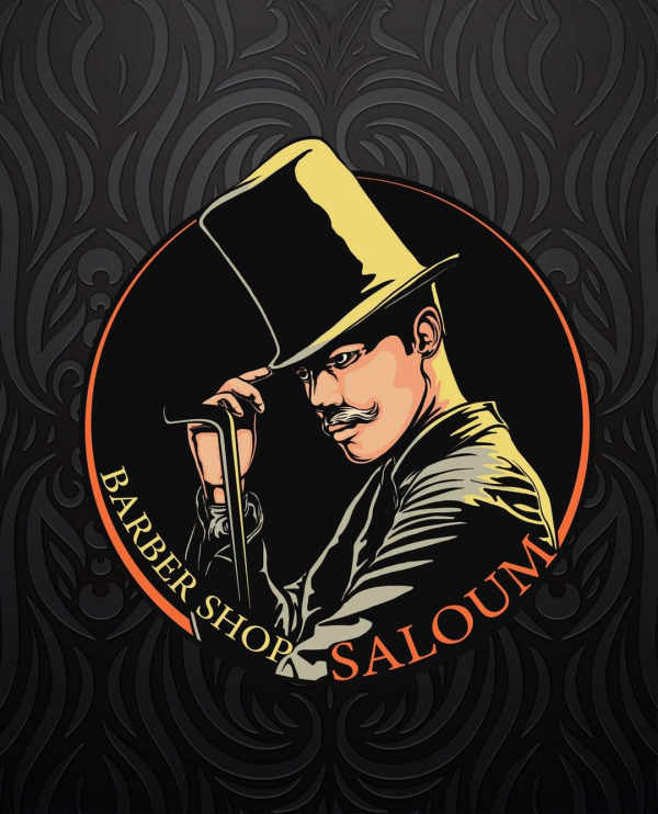Barber Shop Saloum Logo