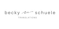 Becky Schuele Translations Logo