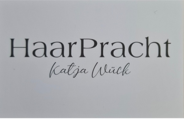Katja Wück     &quot; Haar Pracht &quot; Logo