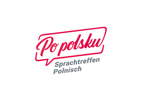 Po polsku. Sprachtreffen Polnisch. Logo