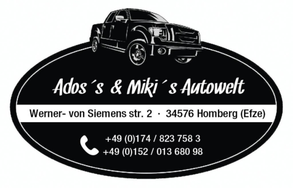 Ado's & Miki's Autowelt Logo