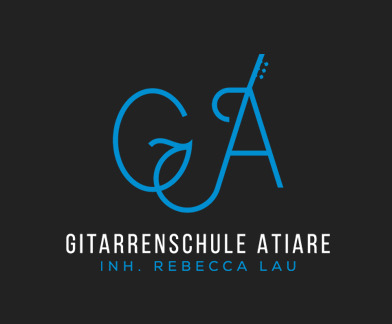 Gitarrenschule Atiare, Inhaberin Rebecca Lau Logo