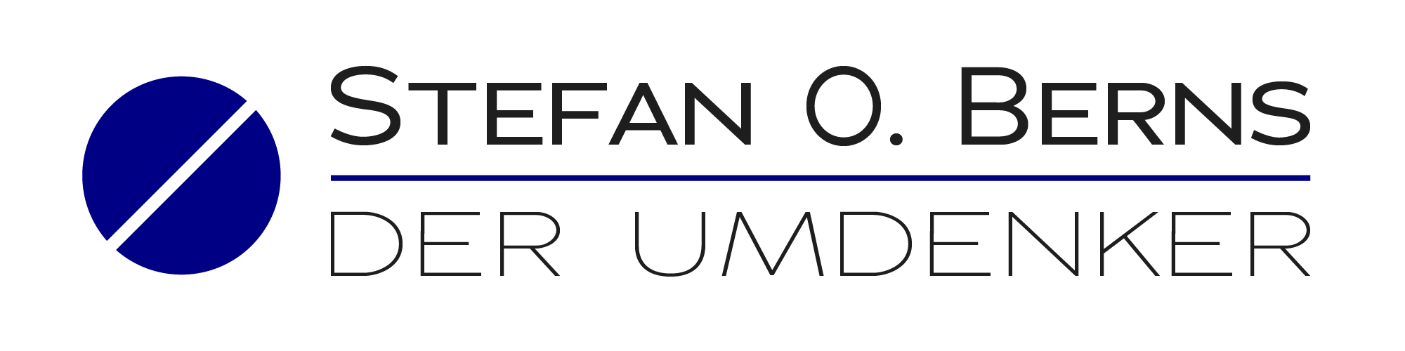 Stefan O. Berns - DER UMDENKER Logo