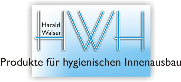 Harald Walser Produkte für hygienischen Innenausbau Logo