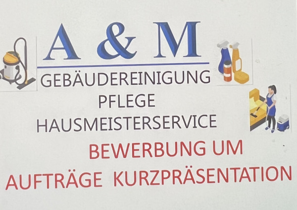A&M Gebäudereinigung Logo