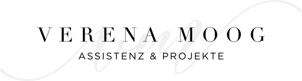 Verena Moog - Assistenz & Projekte Logo