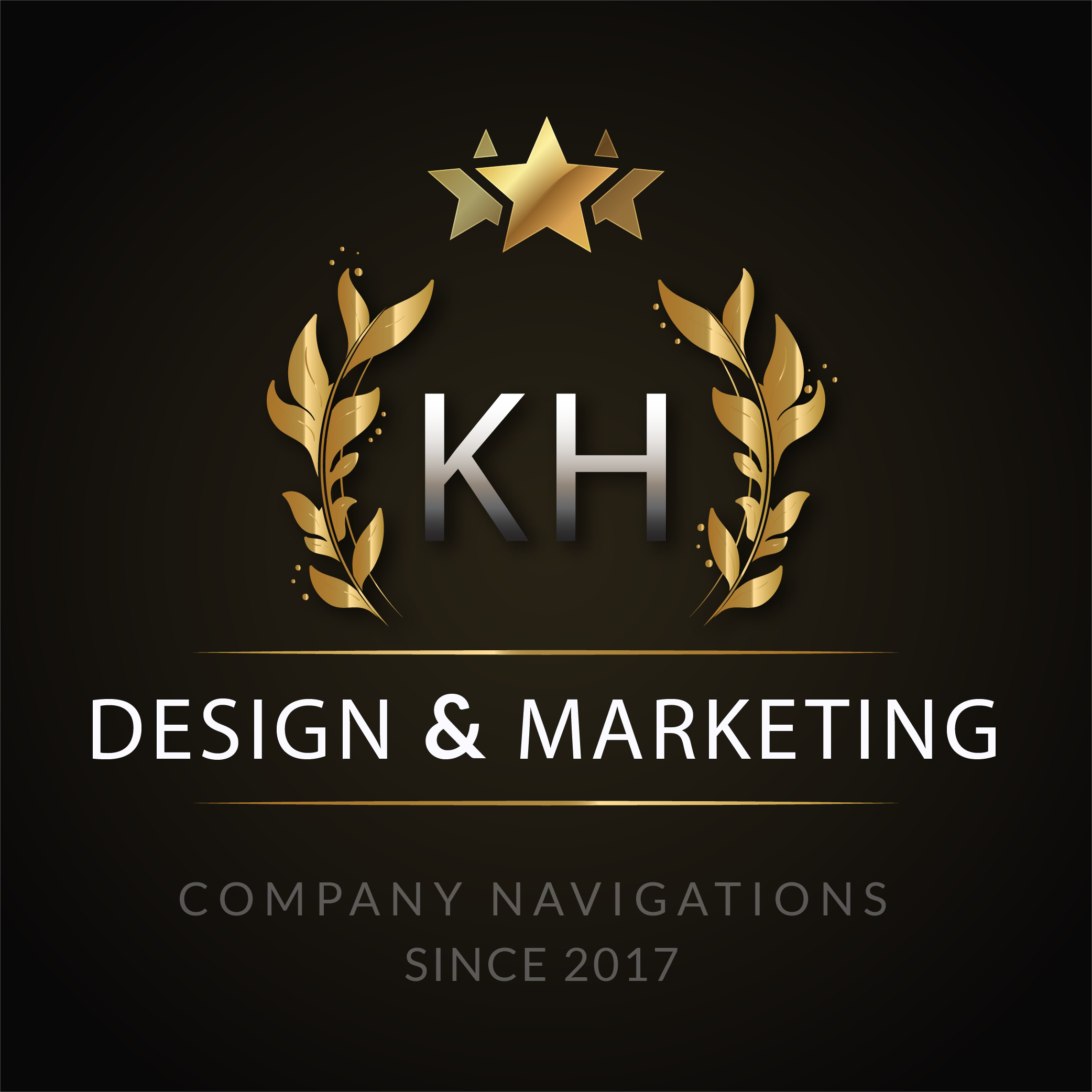 KH Design & Marketing Logo