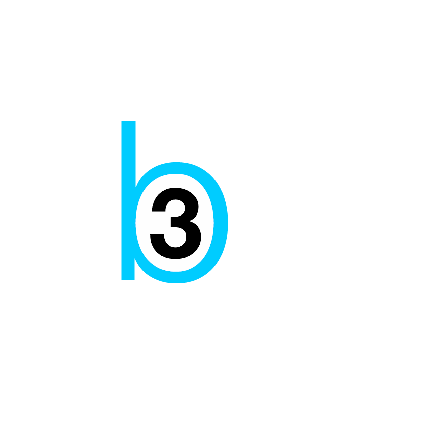 b3 Media Logo