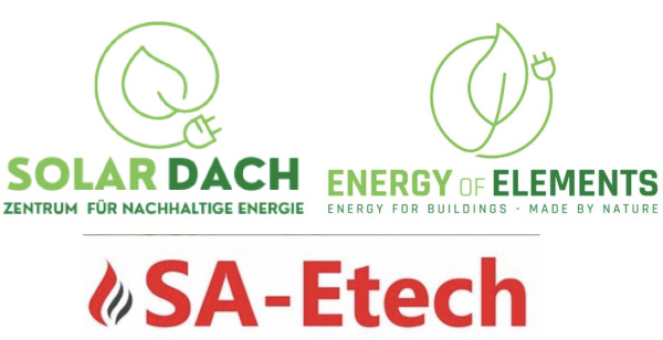 Solardachzentrum / Energy of Elements Logo