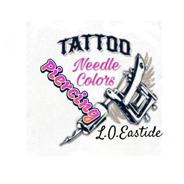 Needle Colors Tattoo Piercing Permanent Make up Logo