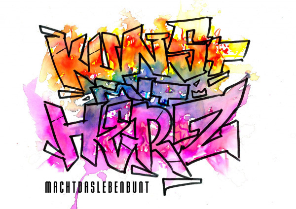 "Kunst mit Herz" Cottbus Logo