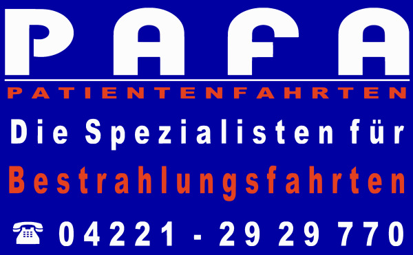 PAFA - Bestrahlungsfahrten Logo