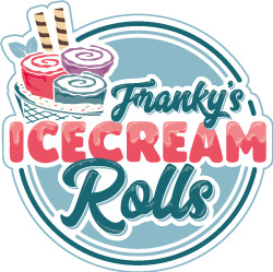 Franky's Ice Cream Rolls Logo